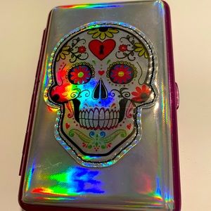 ❤️ 5/$25 Skull cigarette case / card holder